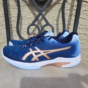 Asics SOLUTION SPEED FF Women's color Peacoat/Rose gold